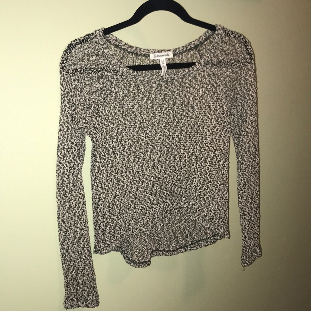 Olive and Cream Aeropostale Sweater